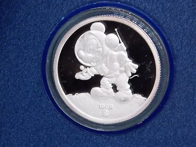 1988 Mickey Mouse *MOUSE Of ALL TRADES* 1oz .999 Fine SILVER Proof CASE & COA • $79.99