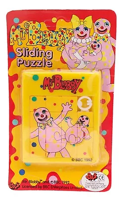 Mr Blobby Mini Sliding Puzzle - Original 1992 Licensed Item • £4.99