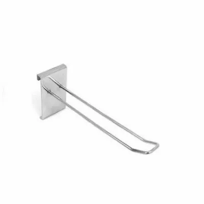Grid Wall Mesh Chrome Retail Shop Display Panel Accessory Hook Arms  • £8