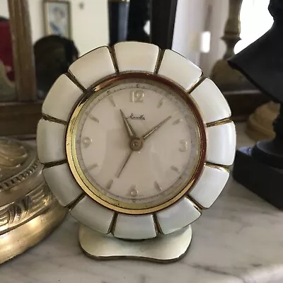 1960s Mauthe Clock Retro Vintage Interior Decor Collectable 1960’s Mechanical • $19.89