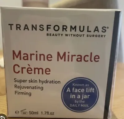 Transformulas Marine Miracle Creme 50ml X 2 • £67