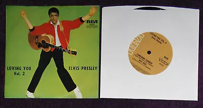 ELVIS PRESLEY - Loving You Vol. 2 EP Autralia Import Picture Sleeve NM • $26.10