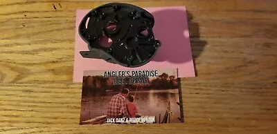 Quantum Reel Repair Parts (frame/body Smoke S3 100  READ DESCRIPTION) • $29.95