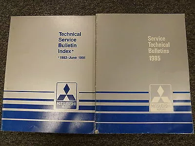 1985 Mitsubishi Montero Service Repair Technical Bulletin Manual Sport 2.6L 4WD • $46.90