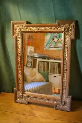 Antique - French 19th Century Mirror - Wood Frame - Louis Philippe - Rare • £89.99