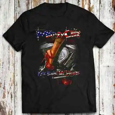 Motley Crue Shirt Kickstart My Heart Dr. Feelgood Nikki Sixx Unisex Rock Tee • $21.99