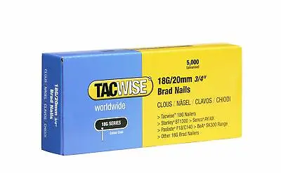Tacwise 18 Gauge 15mm To 50mm Brad Nails Galvanised 4 Nail Guns 18G • £8.12