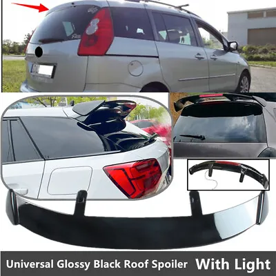 Universal Fit For 2006-2010 Mazda 5 Rear Window Roof Spoiler Tail Wing W/ Light • $86.99