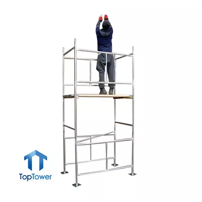 Scaffold Tower Boards Option 3.8m 4x2ft 6in X 12ft 6in WH DIY Galvanised Towers • £279