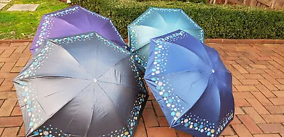 $5.99 • Buy Folding Anti UV Rain Sun Lightweight Compact Stylish Design Umbrella Parasol