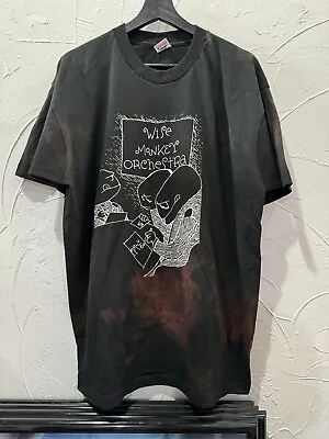 Vintage 90s Wise Monkey Orchestra Band TShirt RARE XLarge 24/29in • $149.99