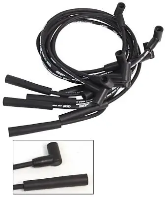 MSD 5541 Spark Plug Wires-Street Fire Black Multi Angle Boots-Small Block Ford 3 • $75.83
