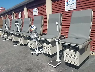 Midmark 404 Exam Tables Med Grey/Flint- Availability Varies PremierUsedMedical  • $1150