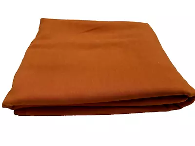 Cotton Fabric Material Orange  2m X 1.5m Sewing Textile • $12.24