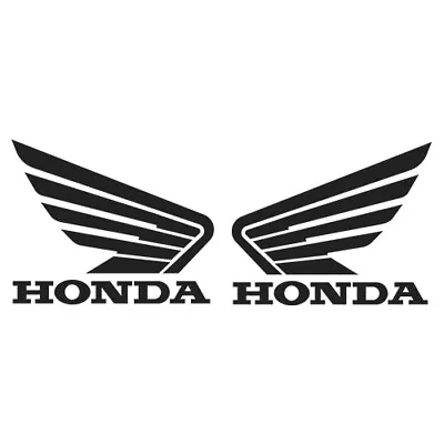 2 X Honda Gold Wing Vinyl Decal Sticker For Bike Motorcycle Helmet Tank • £6.49