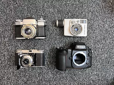 Job Lot Cameras -  Canon  Nikon  Zeiss Voigtlander • £15