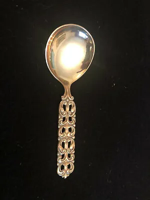 Vintage 830 Silver Serving Spoon By Magnus Aase Bergan Norway • $25