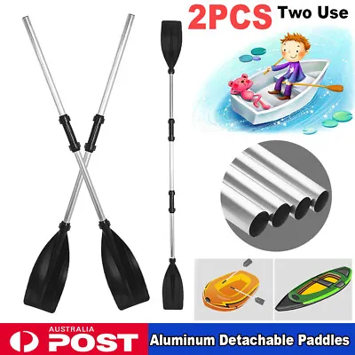 Paddle Aluminium Alloy Premium Adjustable Durable Oar Stand Kayak Canoe Boards • $23.98