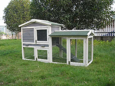 Bunny Business The Grove Extra Depth Rabbit / Guine Pig Hutch Hutches Run Runs C • £51