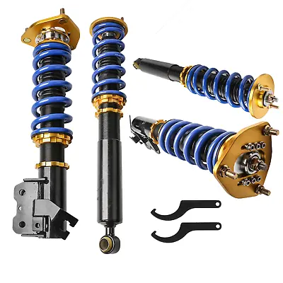 4X Full Coilover Strut Suspension Kit FIT 89-94 Nissan S13 240SX NorthUS. Adj. • $209.79