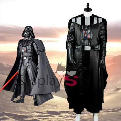$273.46 • Buy Custom Made Darth Vader Cosplay Costume Star Wars Outfit Adult Cosplay Halloween