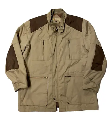 Vintage Field & Stream Field Jacket Mens Large Brown Insulated Hunting Chore • $22.45