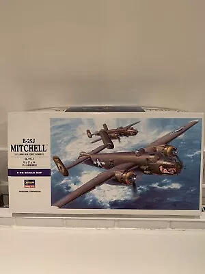 Hasegawa 00546 1:72 B-25J Mitchell (U.S Army Air Force Bomber) Model Kit • £45