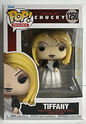 Jennifer Tilly Signed Tiffany Bride Of Chucky Funko Pop #1250 PSA AN43607 • $149.96