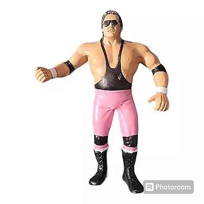 Bret The Hitman Hart Wwf Wrestling Superstars Vintage 1987 Ljn 8  Figure • $142.50