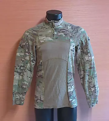 USGI Multicam OCP Camo 1/4 Zip Flame Resistant Army Combat Shirt ACS Size Small • $29.99