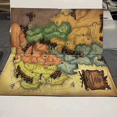 RISK Lord Of The Rings 2002 Replacement Game Board ONLY • $11.90