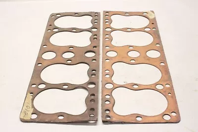 NOS 1930 1931 Oakland V8 Engine 8 Cyl. Copper Head Gasket Pair Victor 799 • $84.95