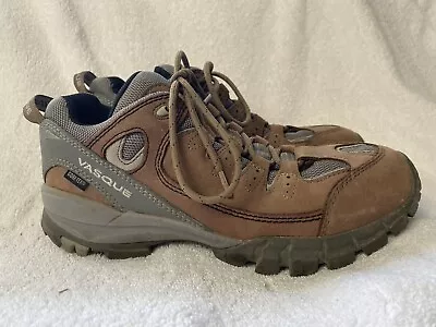 VASQUE Hiking Boots Women's Size 9 Shoe Vibram Brown 7389 • $38.24