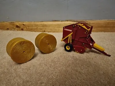 Britians Farmhand Vermeer Round Baler 1981 Toy • $18.94