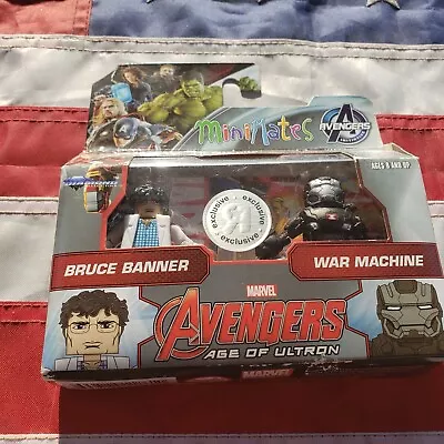 Bruce Banner & War Machine Avengers Age Of Ultron Marvel Minimates • $11.99