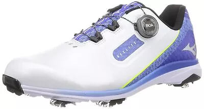 Mizuno Golf Shoes Nexlight SL BOA Men's White X Blue 25.0 Cm 3E • $129.59