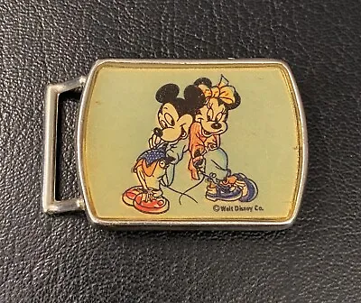 Disney Mickey Mouse Minnie Mouse Belt Buckle - Lee • $15