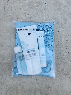 H2O+ Beauty 3-Step Hydrating System Elements Face Cleaner Oasis Beauty Essence • $11.99