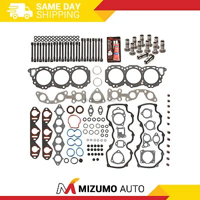 Head Gasket Set Bolts Lifters Fit 96-04 Infiniti Nissan Pathfinder 3.3 VG33E • $129.95