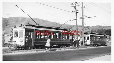 2AA012 RP 1937/70s SAN FRANCISCO MARKET STREET RAILWAY CAR 735 GENEVA & SANTOS • $8.99