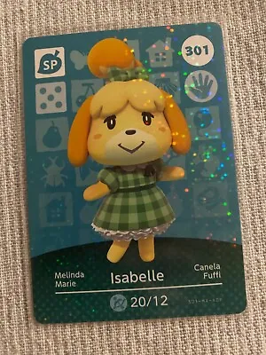 $1.90 • Buy 301 ISABELLE Animal Crossing Amiibo Card 301  # Authentic ACNH