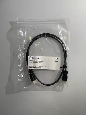 Extron HDMI Ultra Cable 3 Feet 90cm 4k/60 (26-663-03) • $20