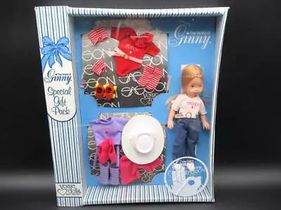 NRFB 1980 Vogue The World Of Ginny Goes Sasson 8  Doll GIFT SET New In Pkg • $20