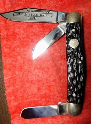 $54.99 • Buy Vintage BOKER Solingen 7474 Premium Stock Knife Carbon Steel
