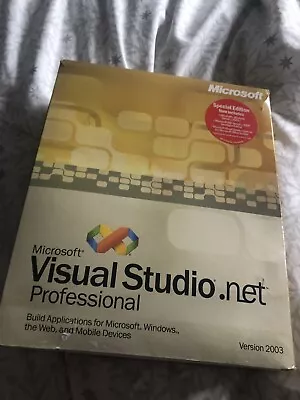 Microsoft Visual Studio .NET 2003 Professional Edition W/ Product Key • £99