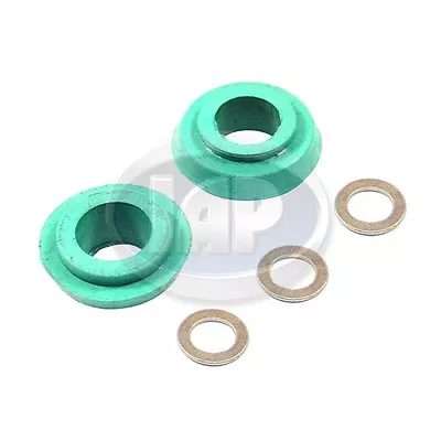 Vw Bug Bus T3 Ghia Updated Oil Cooler Seal Kit Set (green 8-mm/10-mm) 111198029 • $7.15