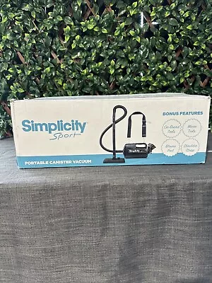 Simplicity S1004 Canister Vacuum - Black • $50