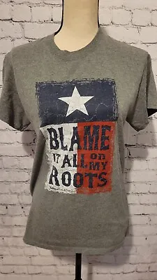 Gildan Blame It All On My Roots T-Shirt Small • $6