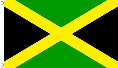3' X 2' JAMAICA FLAG Jamaican Caribbean Flags • £5.50