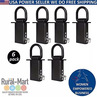 6pk 18000lbs Removable D Ring Stake Pocket Tie Down For Utility Trailers • $87.40